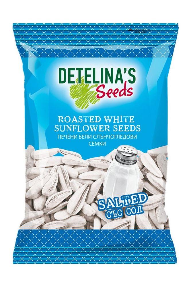 Roasted WHITE Sunflower Seeds "Detelina" - 140g