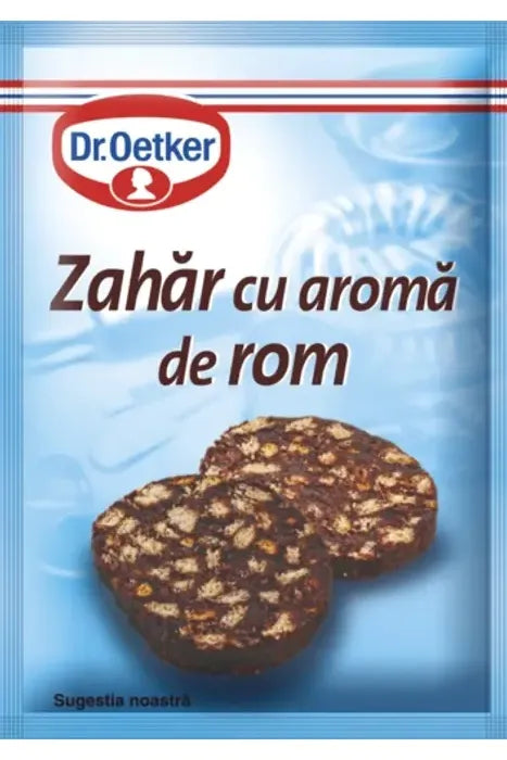 Rum Flavored Sugar - Dr. Oetker - 8g