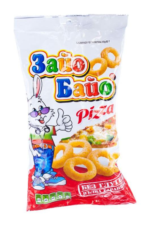 Corn Puffs - ZAYO BAYO - PIZZA - 55g