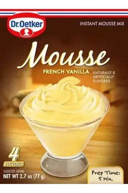 Dr. Oetker  - FRENCH VANILLA – Mousse Suprème 2.4oz