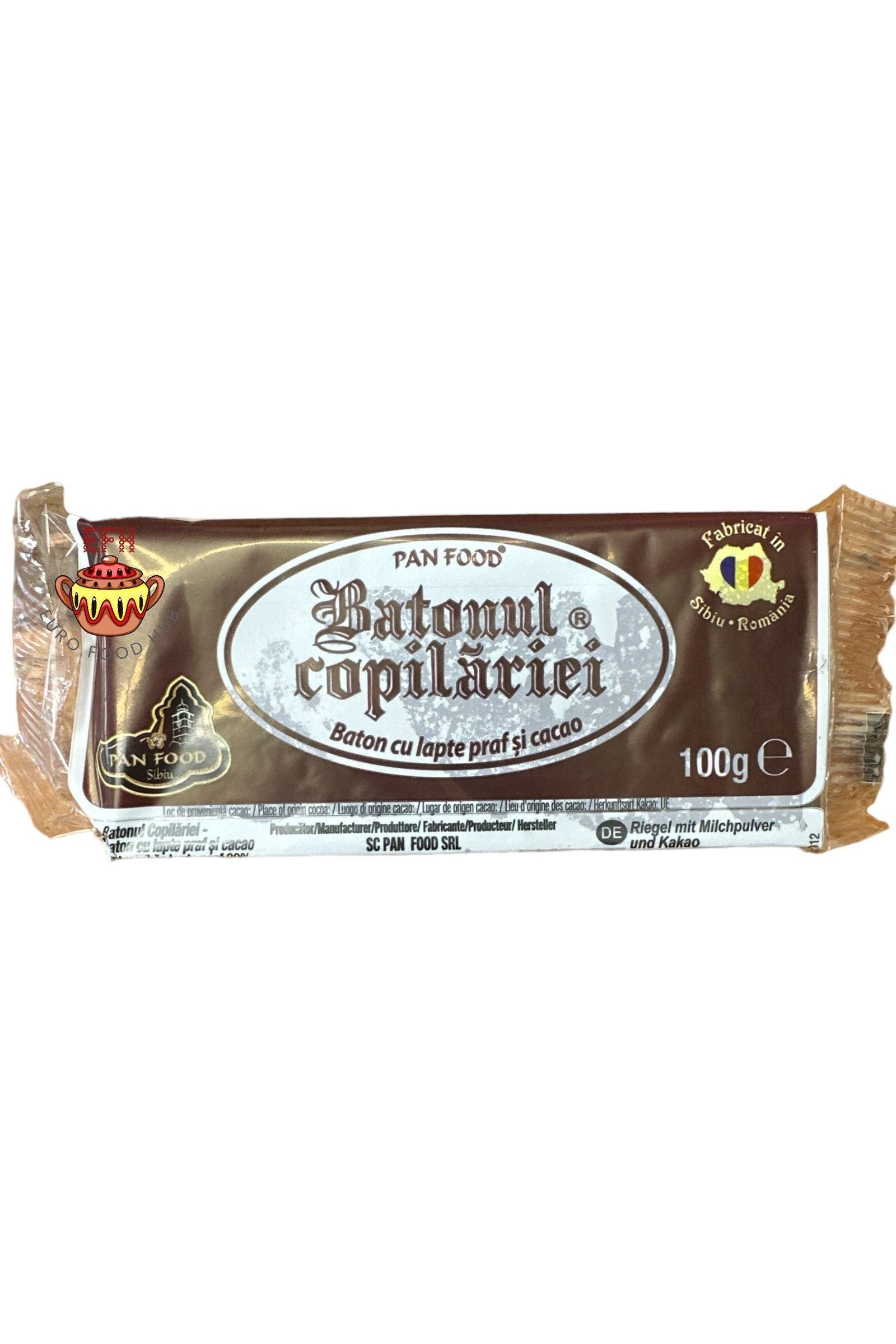 Childhood Bar - Batonul Copilariei - Pan Food - Cocoa
