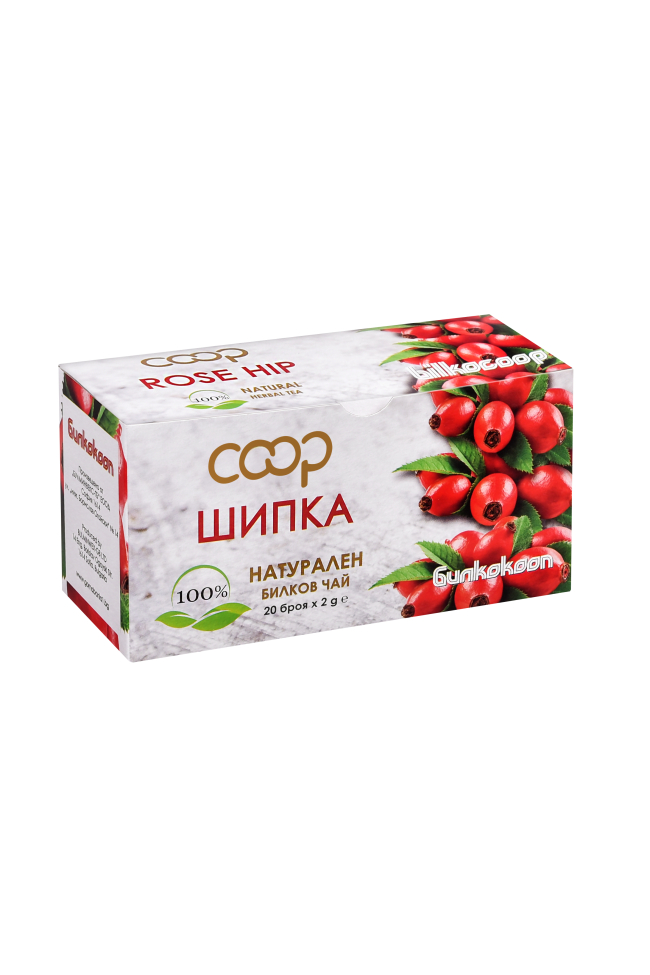 Bulgarian ROSEHIP Tea - Bilkocoop - SHIPKA