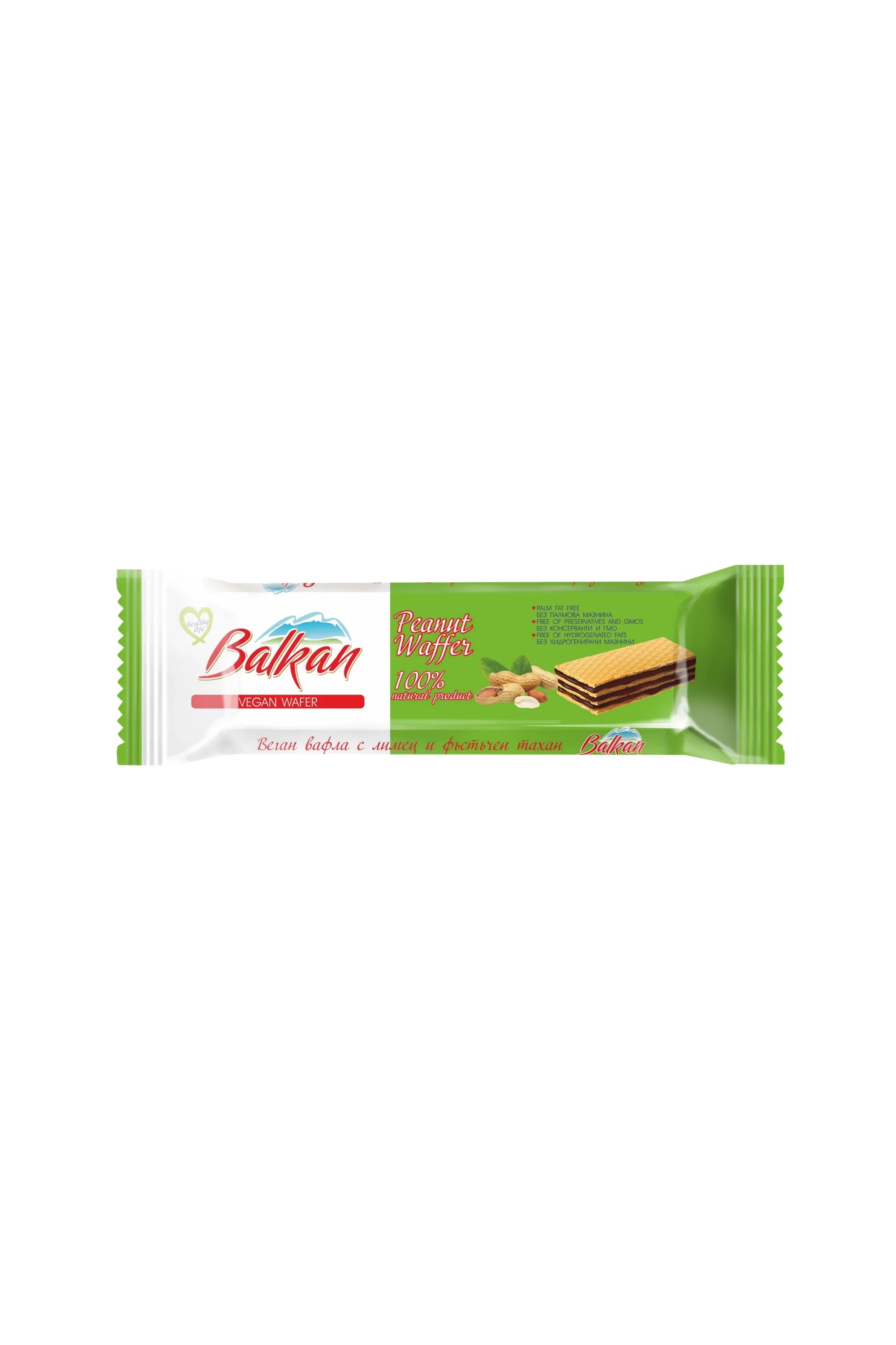 Balkan - VEGAN Wafers with Peanut Tahini - 30g