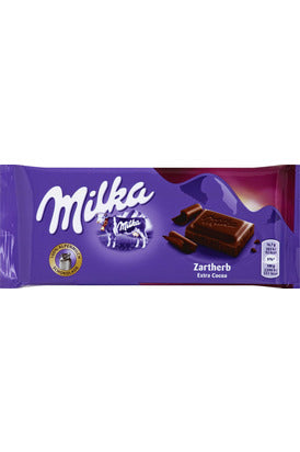 Milka Chocolate - Extra Cocoa - Zartherb
