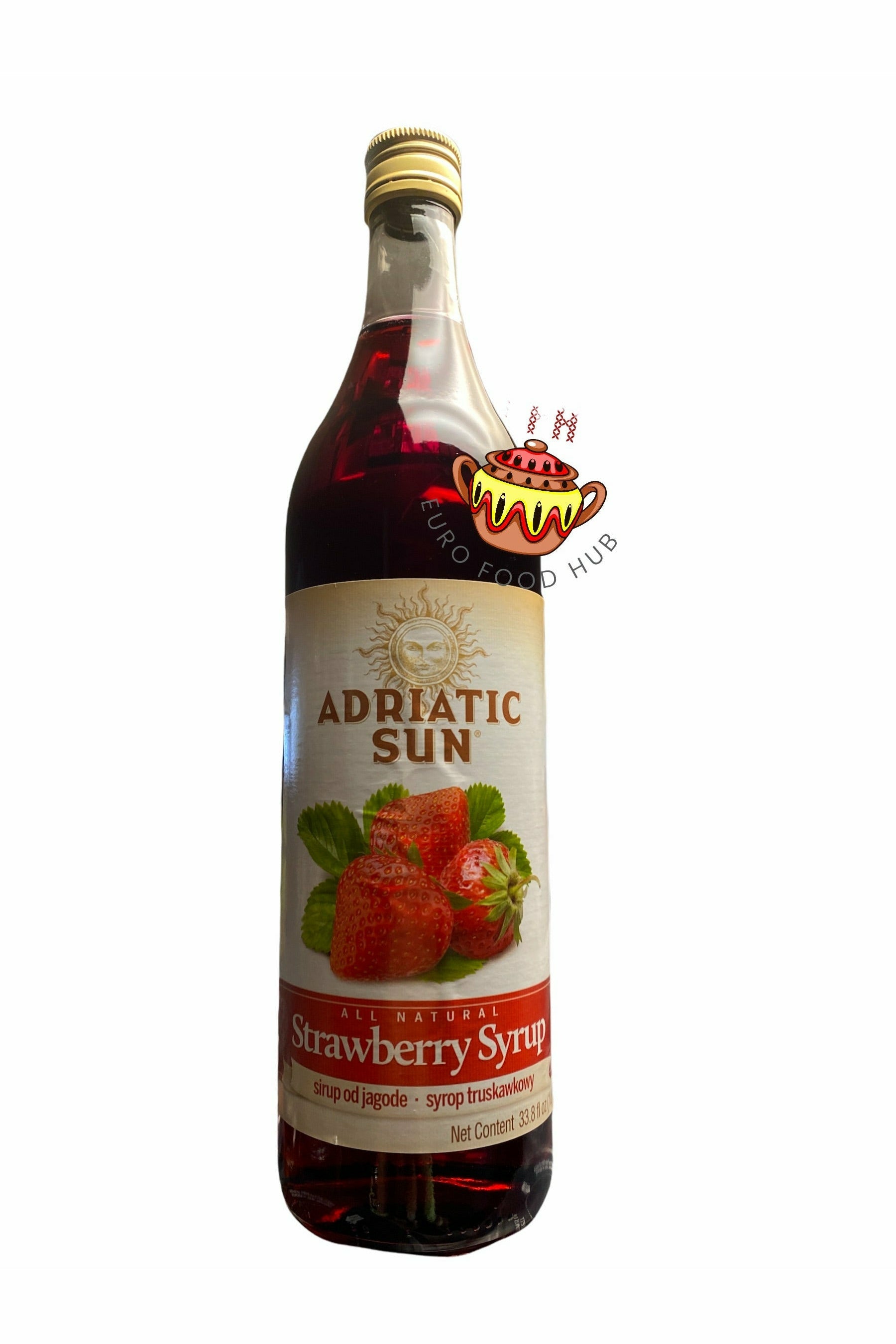 Adriatic Sun Syrup - STRAWBERRY
