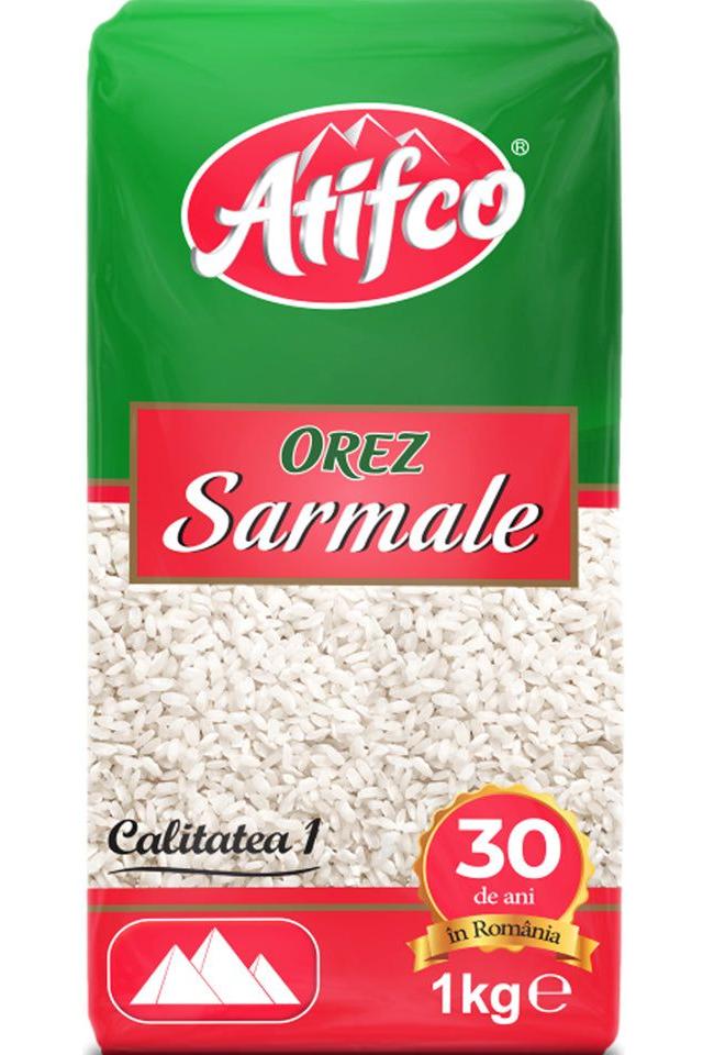 White Rice for Stuffing Rolls - ATIFCO - 1KG - Orez Sarmale