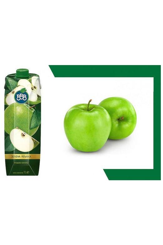 Green Apple Fruit Drink - BBB - 1L