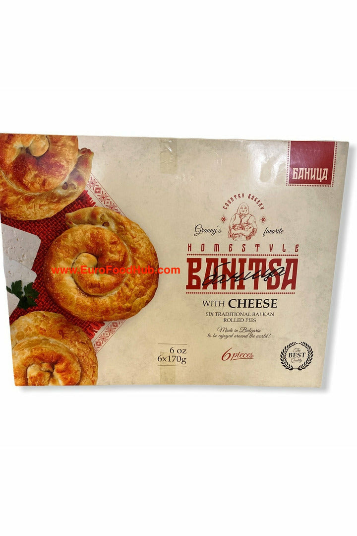 Homestyle Banitsa - Balkan Rolled Pies - 6pcs