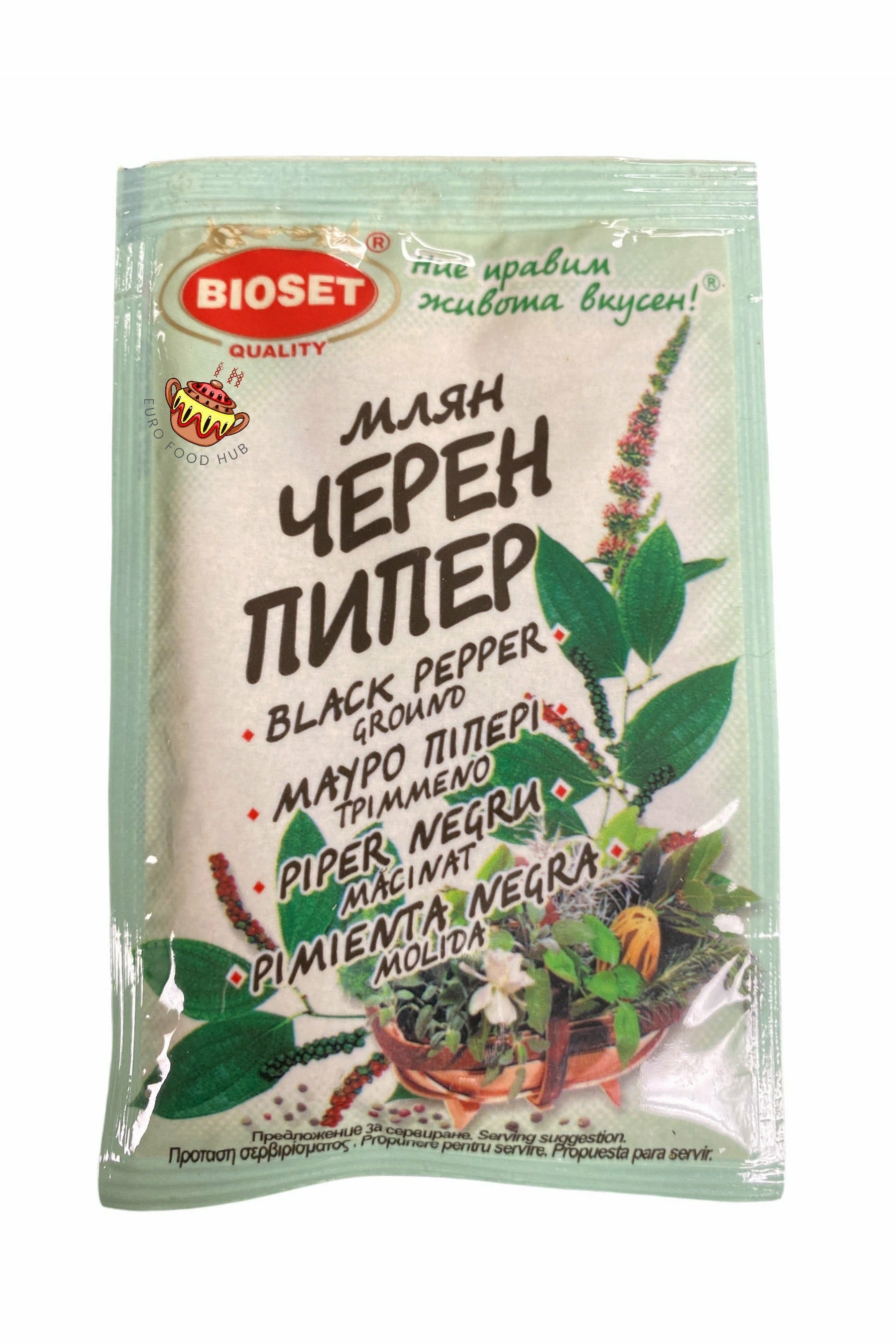 Bioset - Ground Black Pepper - 10g