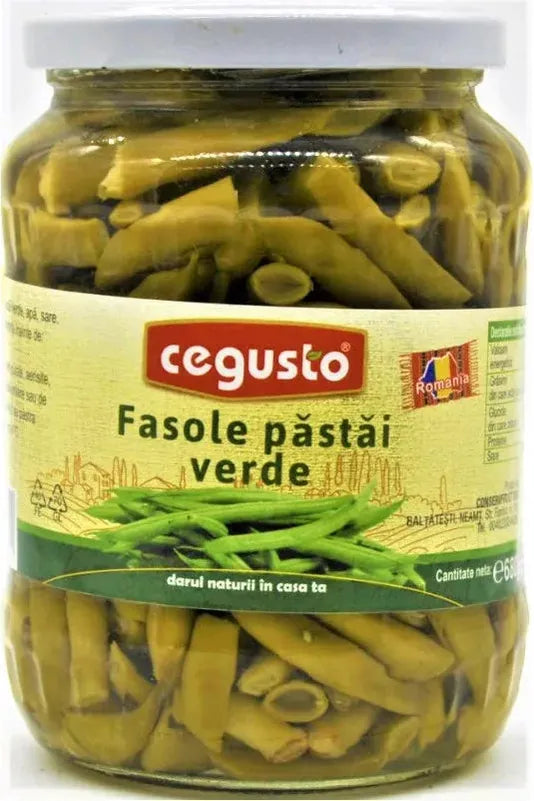 Green Beans in Brine - Cegusto