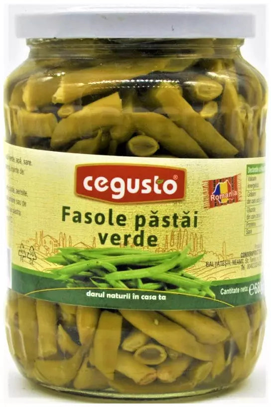 Green Beans in Brine - Cegusto