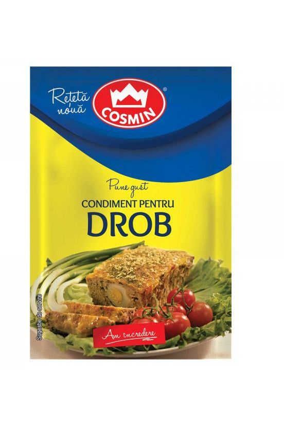 DROB - Seasoning Mix for Liver Roll - Cosmin - Best by 9.23.2023