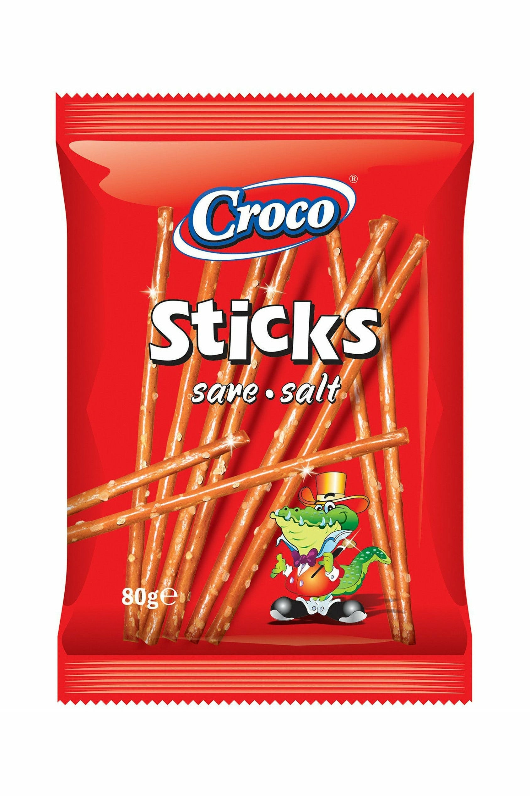 Salted Pretzel Sticks CROCO - 80g