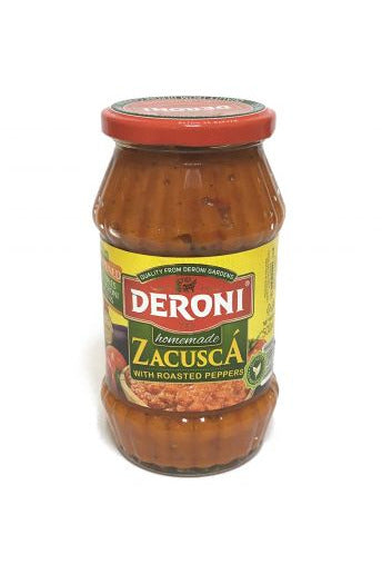 Deroni Homemade Zacusca with Roasted Peppers - 500g