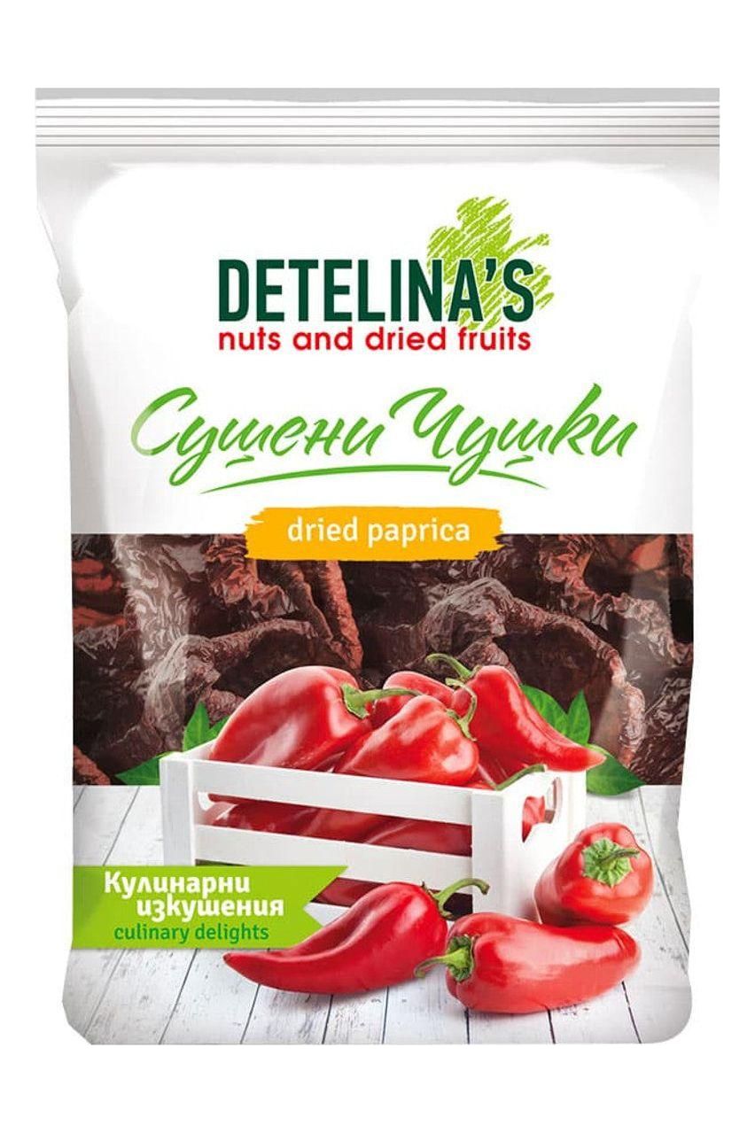 Dried Red Peppers - Seedless - Detelina - 80g