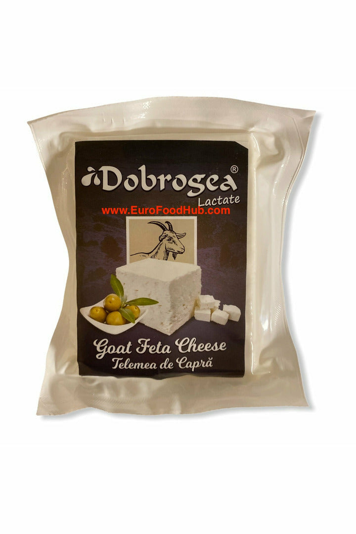 Dobrogea Lactate Romanian Goat Feta Cheese - 400g