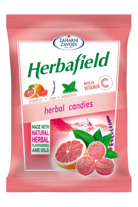 Herbafield - LUKCHETA - Hard Candy Mints - GRAPEFRUIT