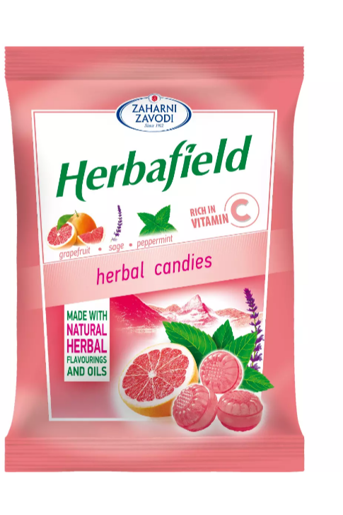 Herbafield - Luchketa - Hard Candy Mints - GRAPEFRUIT
