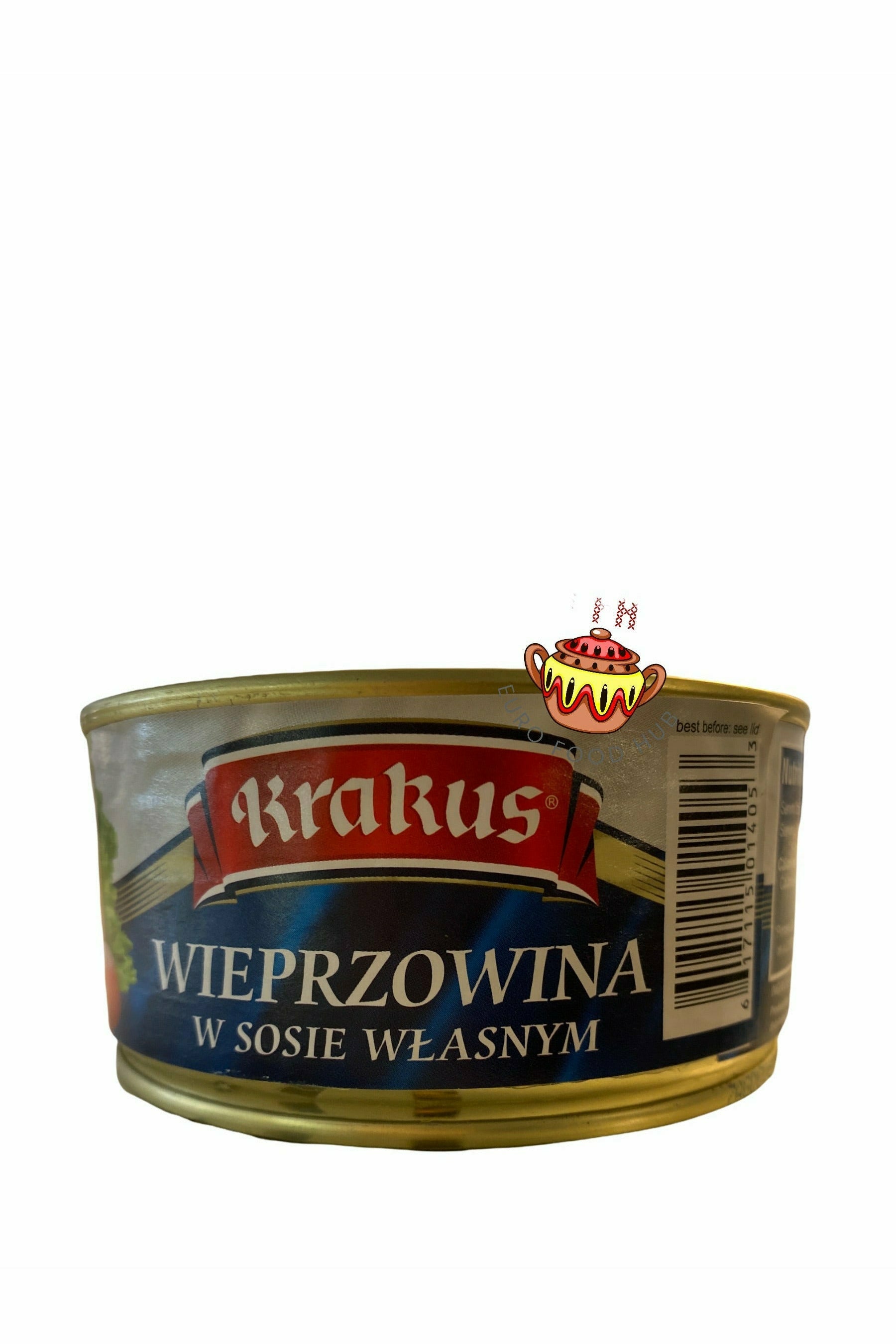 Krakus - Polish Pork in Natural Juices - Wieprzowina w Sosie Wlasnym - 10.5 oz