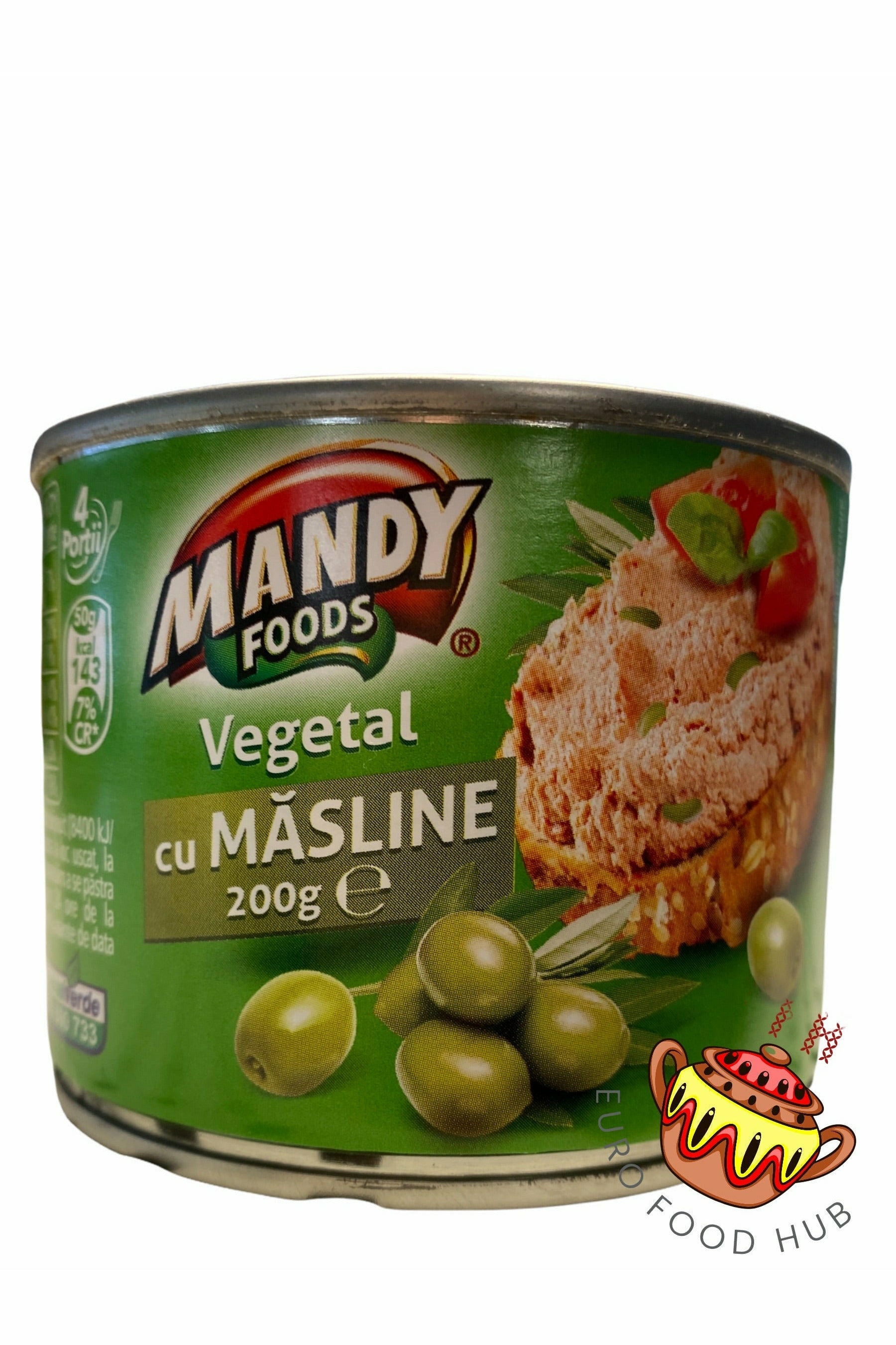 Vegetarian Pate - OLIVES - Mandy Foods