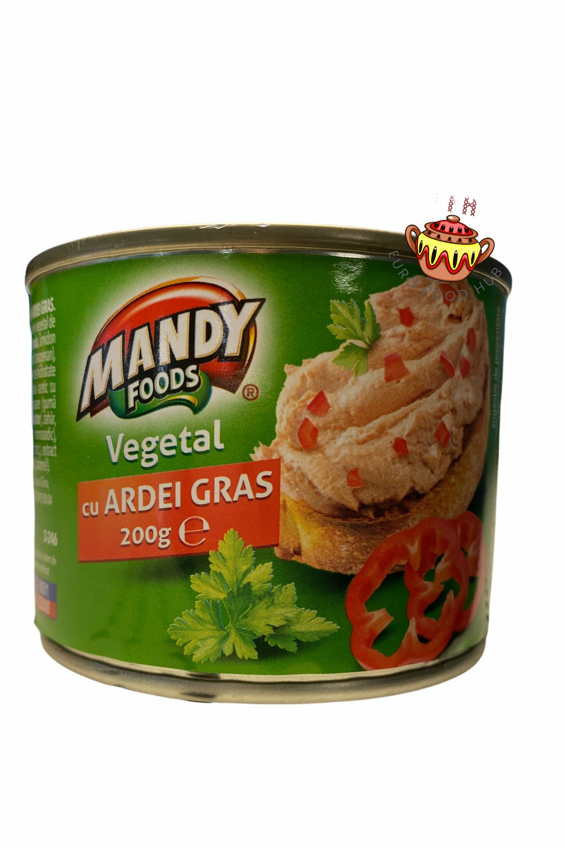 Vegetarian Pate - RED PEPPER - Mandy Foods - Best by 7.8.2023