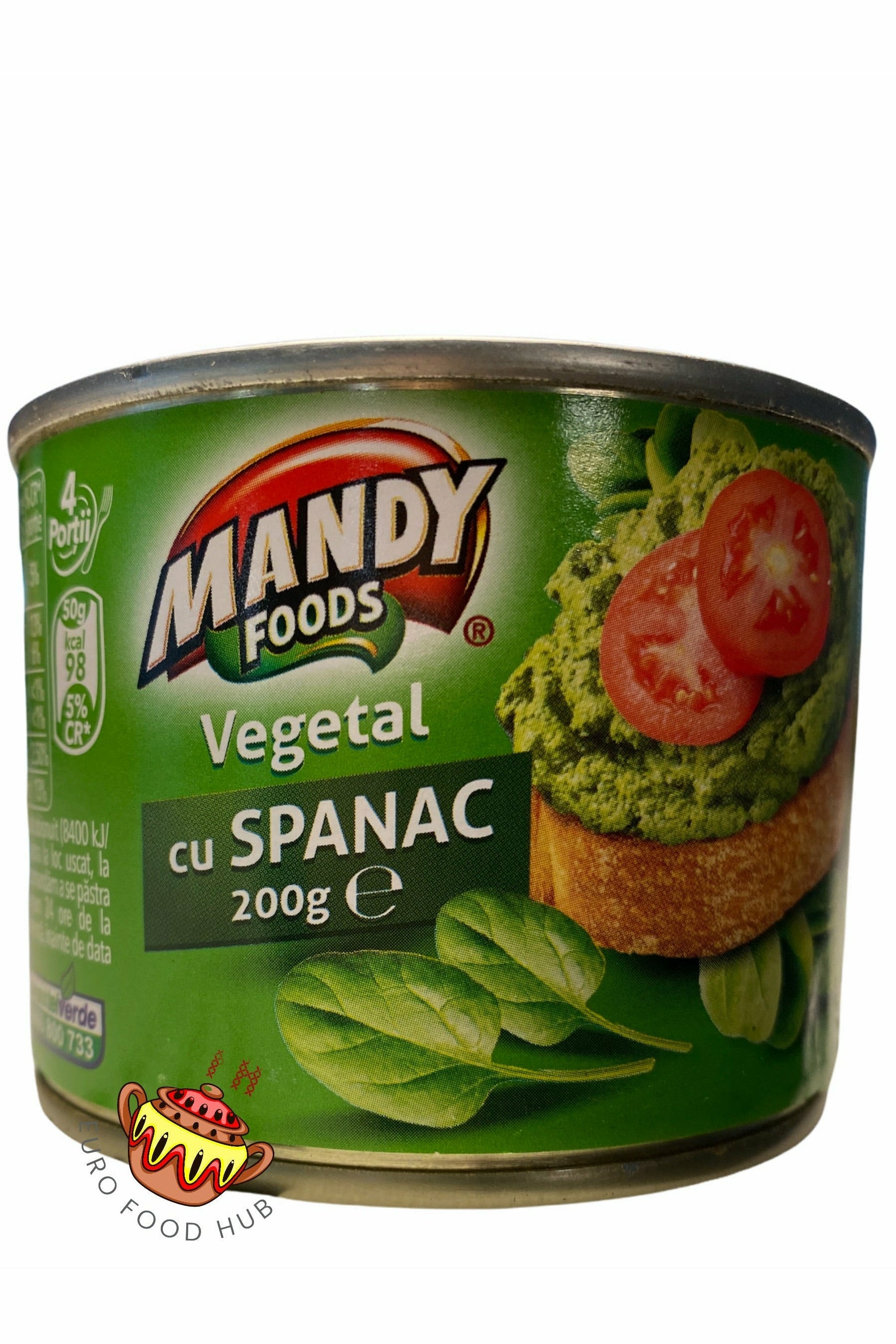 Vegetarian Pate - SPINACH - Mandy Foods