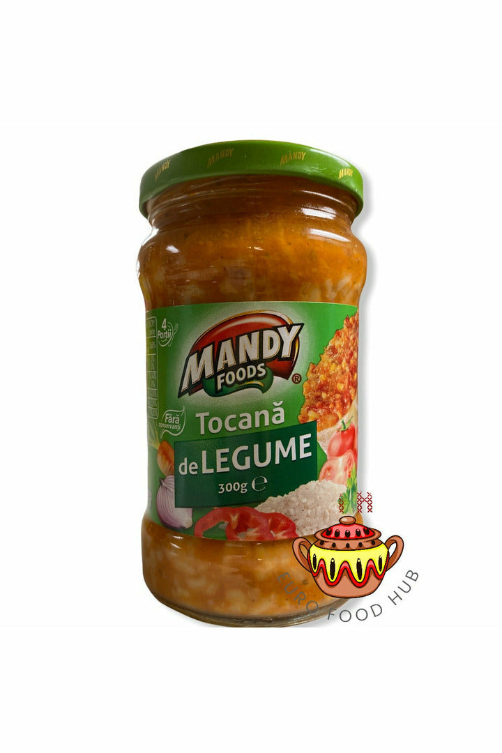 Mandy Foods - Vegetable Stew - Tocana de Legume - Best by 1.22.2024
