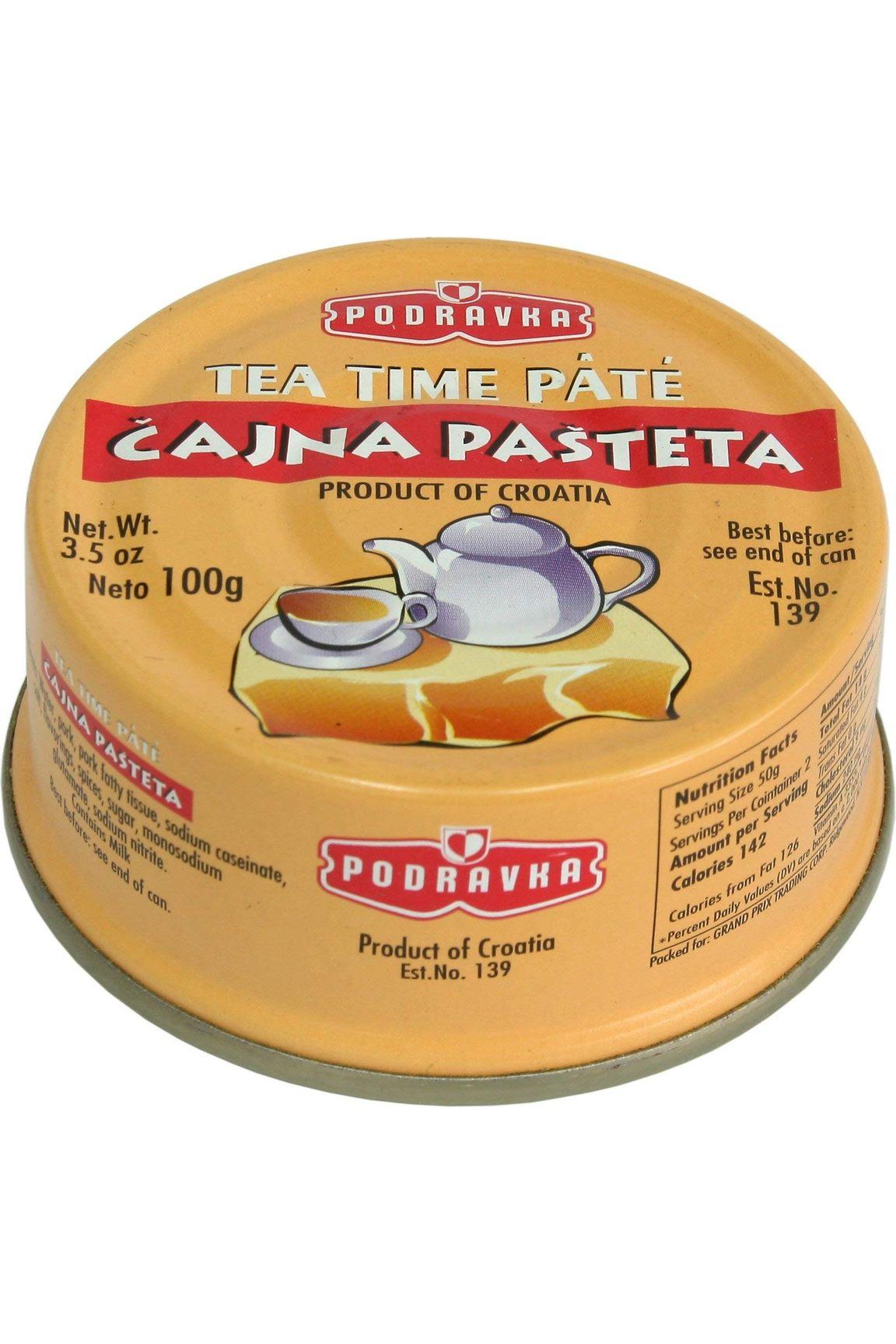 Tea Time Pate Podravka - Cajna Pasteta - 100g