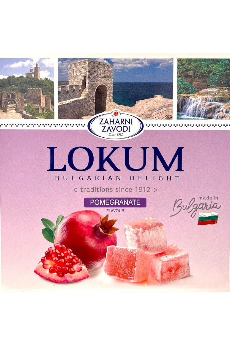 Lokum - Bulgarian Delight - Pomegranate