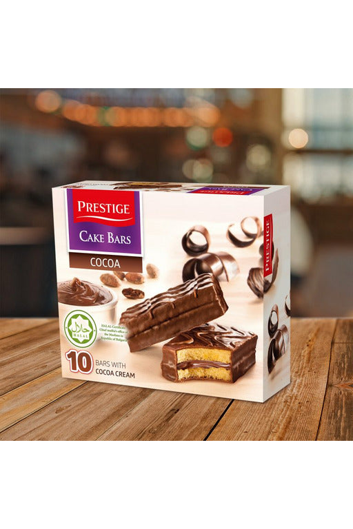 Cake Bar PRESTIGE - COCOA CREAM - Family Pack 10 pc - Best by 8.4.2023