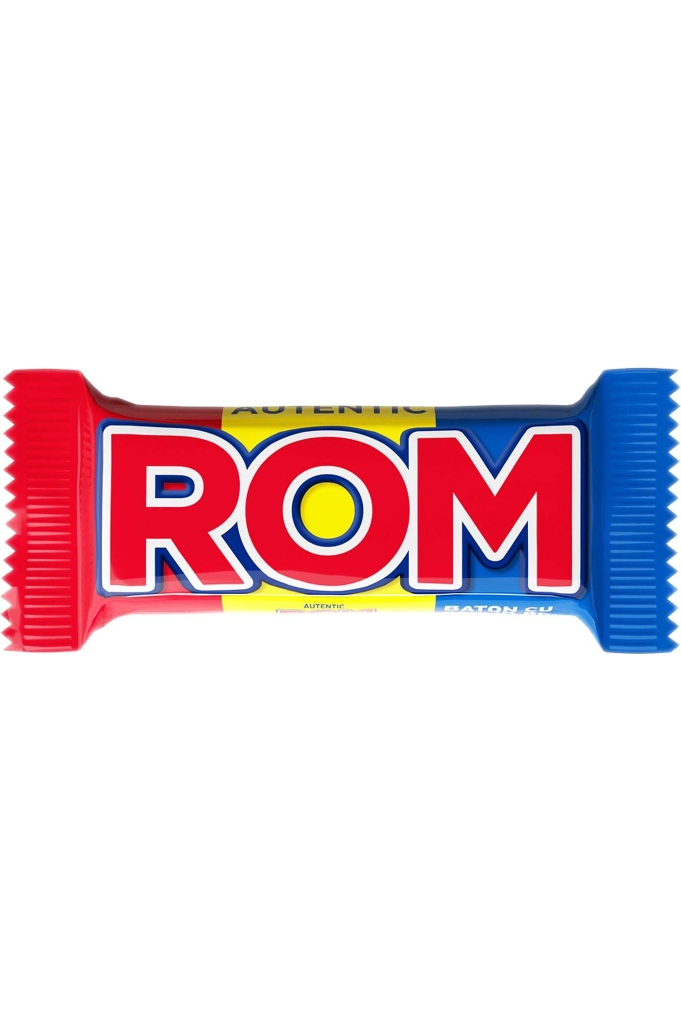 Romanian Chocolate Bar - AUTENTIC ROM - Baton cu crema Rom 30g