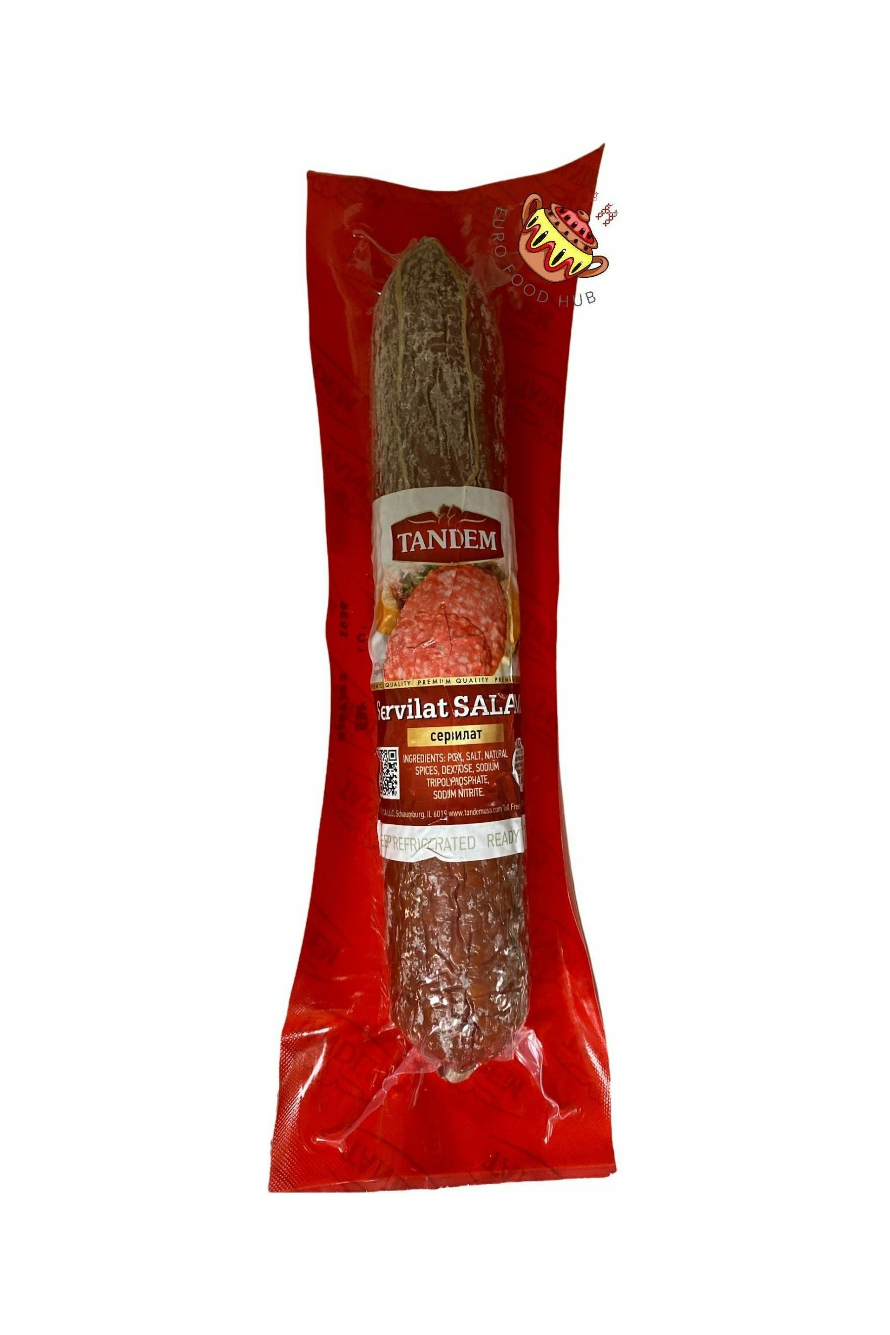 Tandem Dry Cooked SERVILAT Salami 1 lb