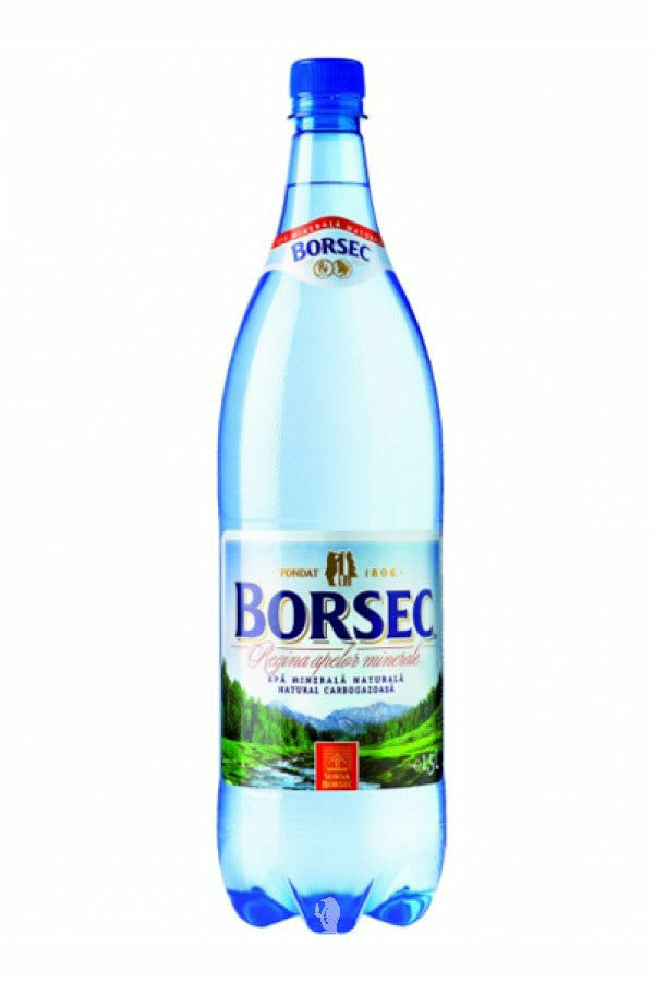 Naturally Carbonated Mineral Water - BORSEC - 1.5L