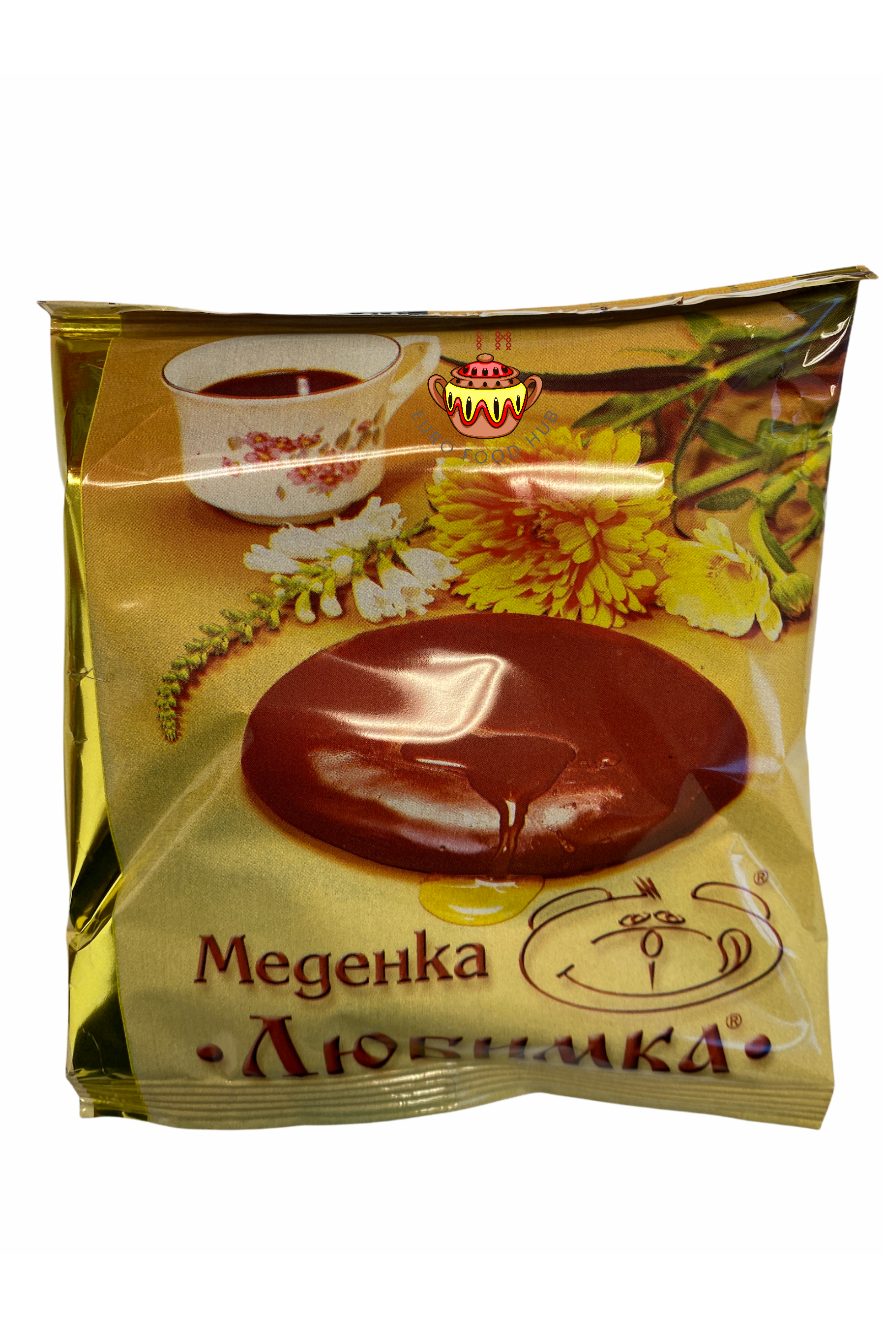Bulgarian Chocolate Covered Honey Cookie - MEDENKA LUBIMKA