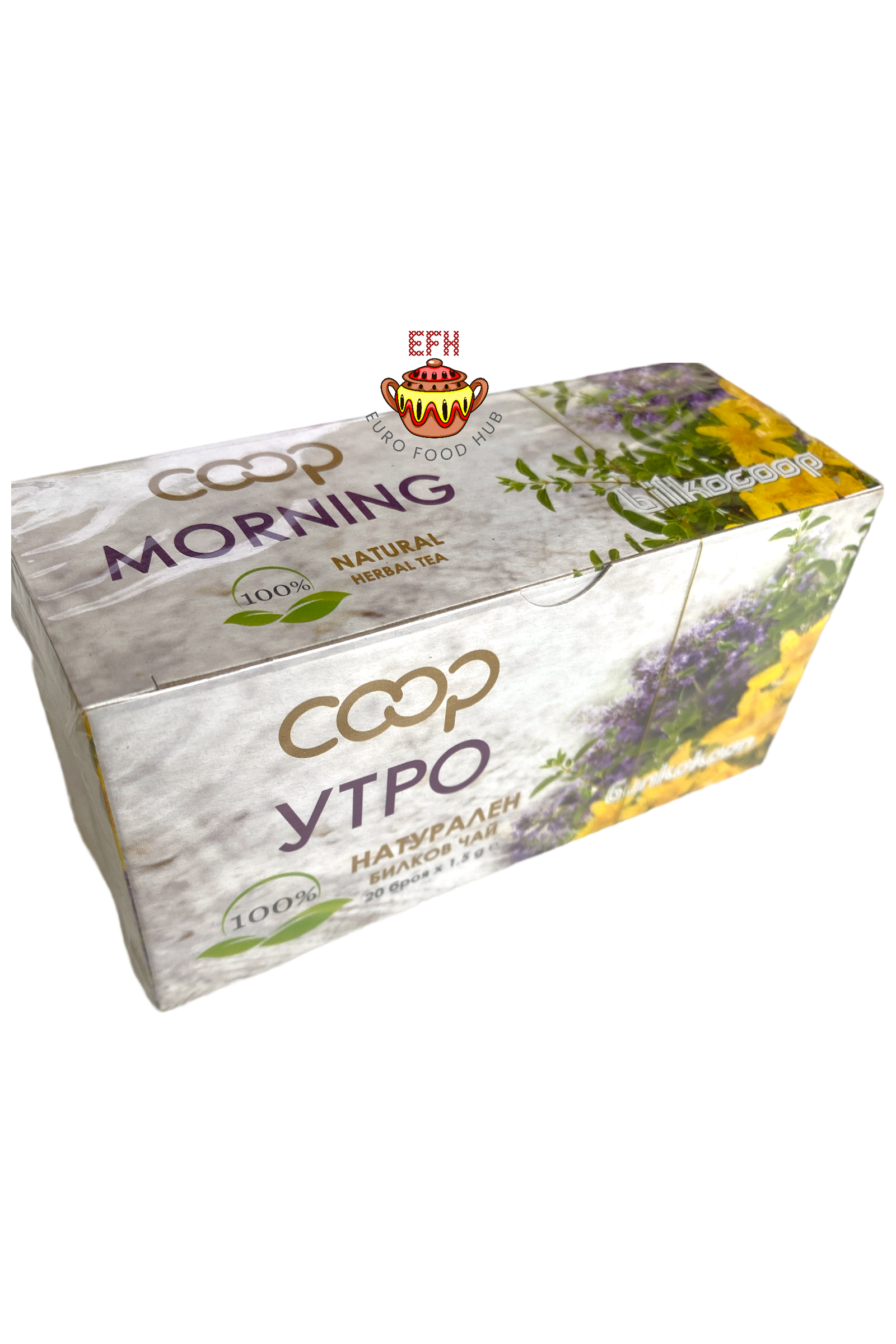 Bulgarian MORNING Tea - Bilkocoop - UTRO - Best by 6.30.2024