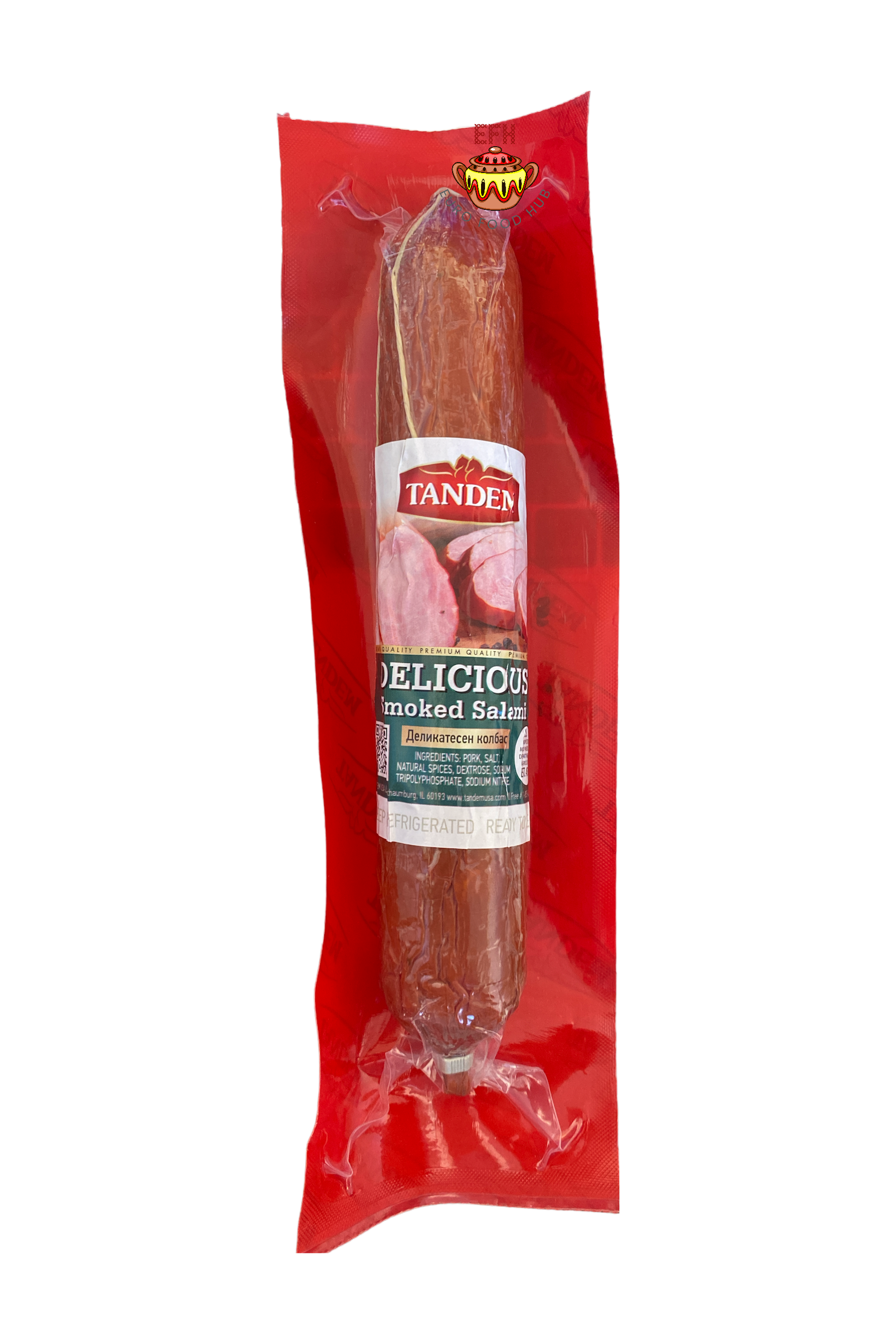 Tandem Smoked Salami - DELICIOUS - 1 lb