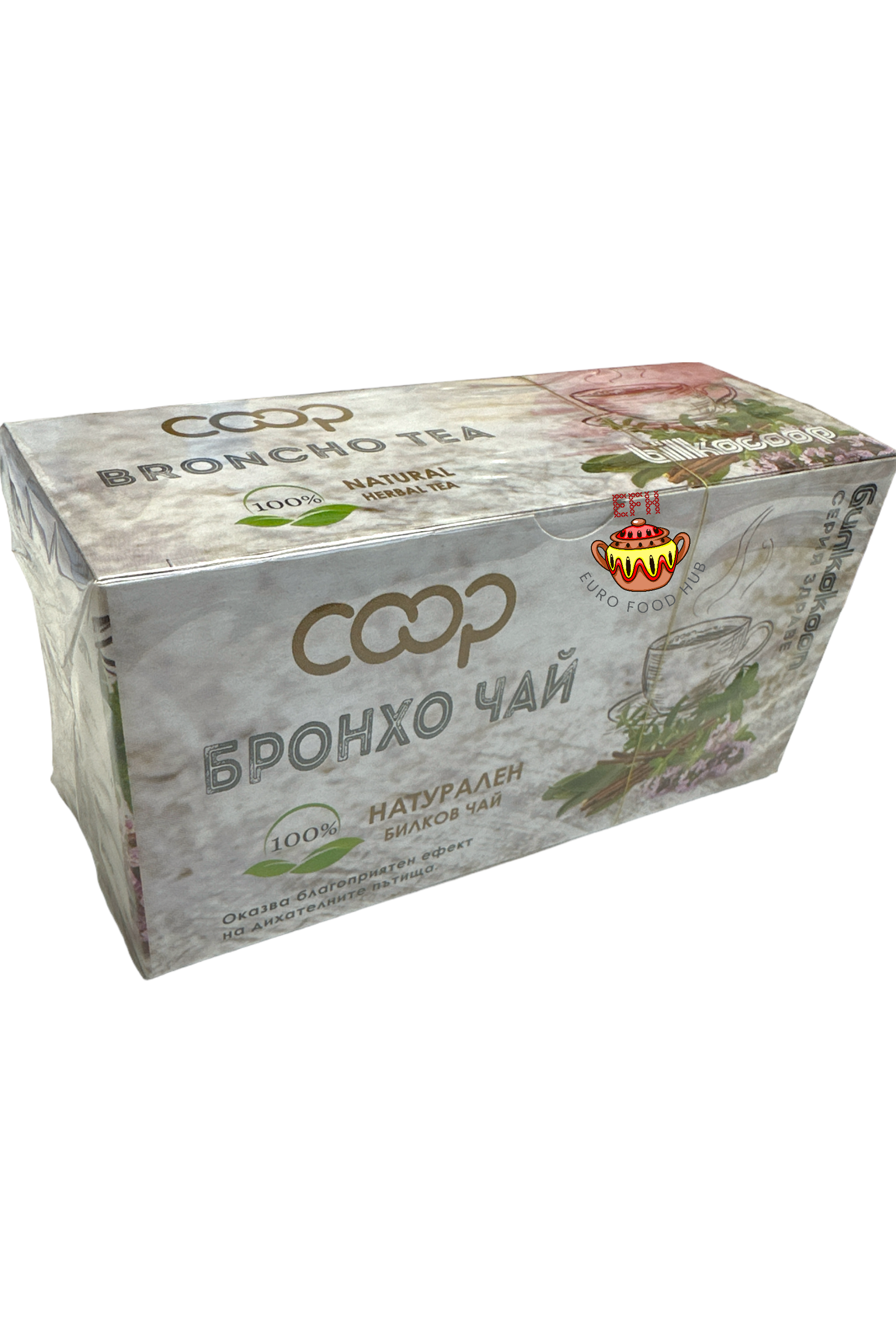 Bulgarian BRONCHO Tea - Bilkocoop - Best by 10.30.2024