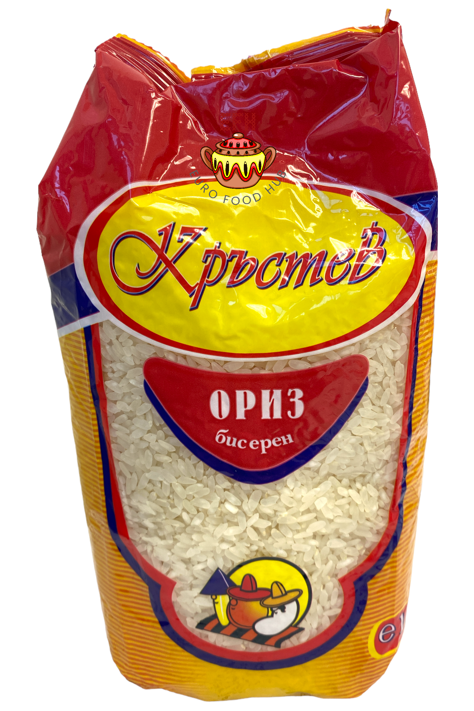 Pearly White Rice - KRASTEV - BISEREN - 1kg