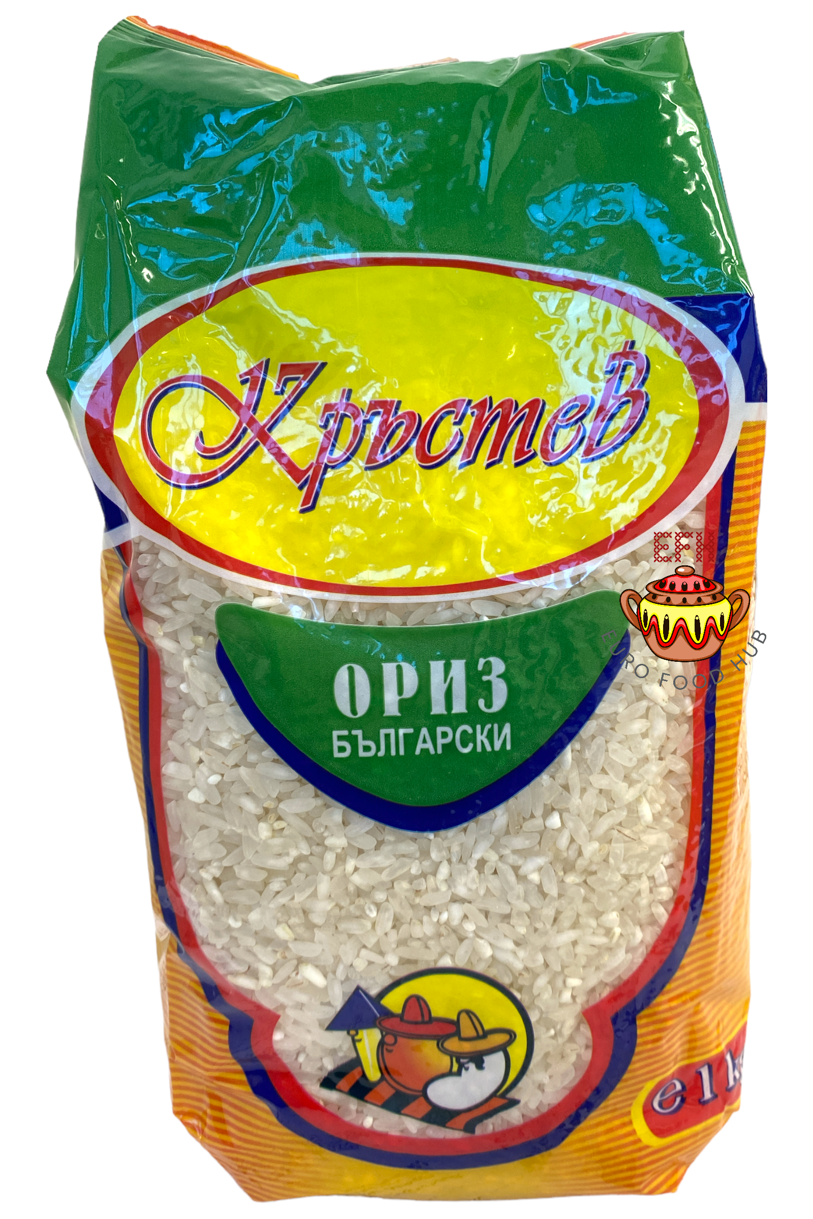 Bulgarian White Rice - KRASTEV - 1kg