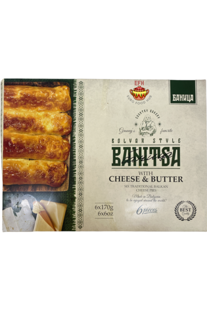 Homestyle Banitsa - Balkan Cheese Pies - 6pcs - Country Bakery