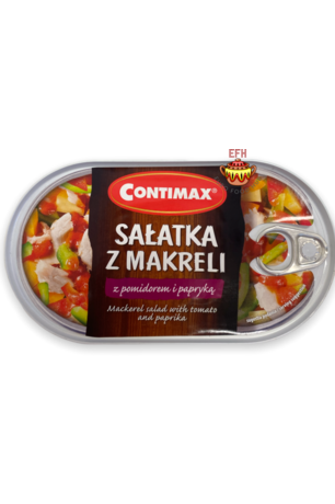 Mackerel Salad with Tomato & Paprika - Contimax - 170g