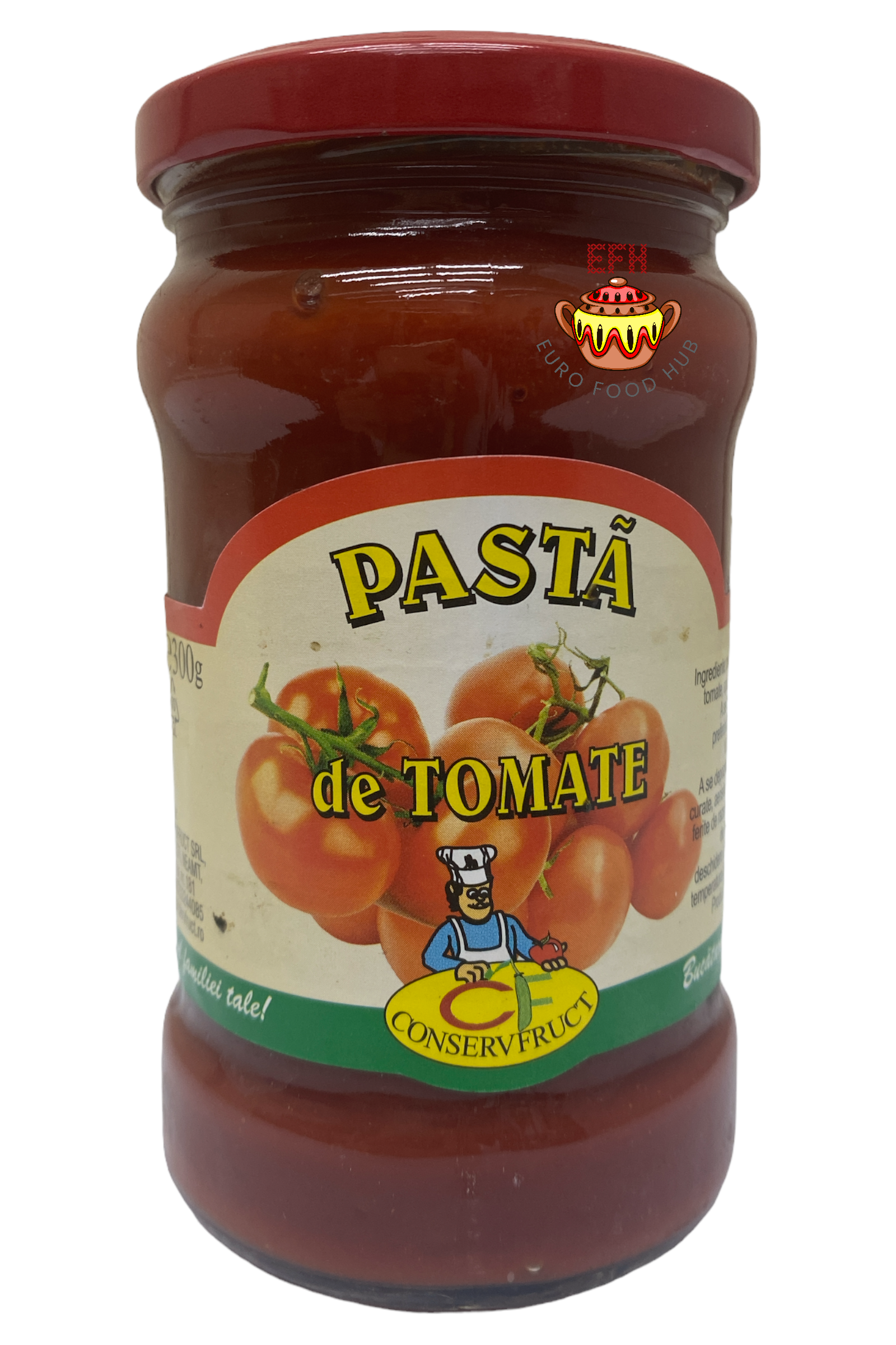 Tomato Paste - 36% - Pasta de Tomate Conservfruct