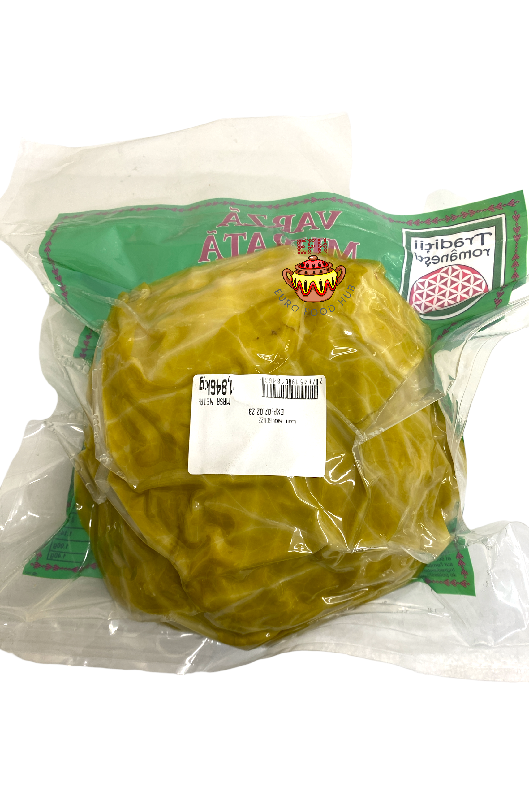 Romanian Sour Cabbage Head - Varza Murata - Traditii Romanesti - Sauerkraut