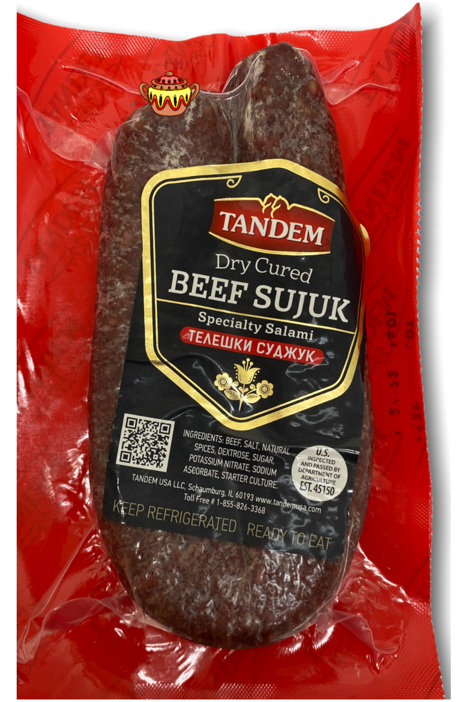 BEEF Sujuk Tandem - Traditional Bulgarian Sudjuk - Back in Stock 11.14.2024