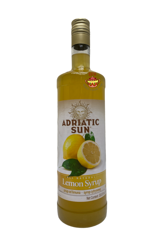 Adriatic Sun Syrup - LEMON - Best by 2.29.2024