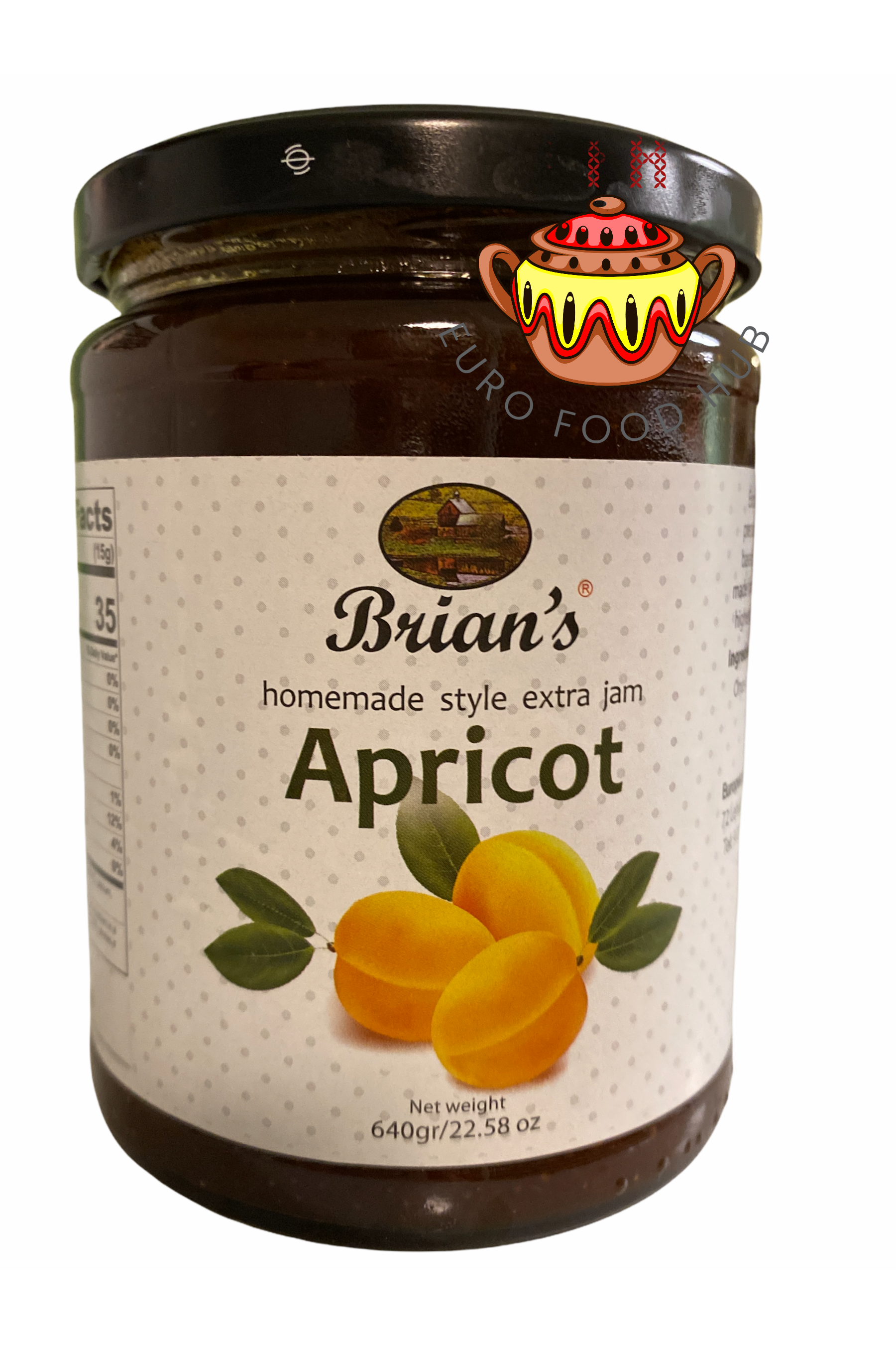 Brian's Homemade Style Jam - Apricot