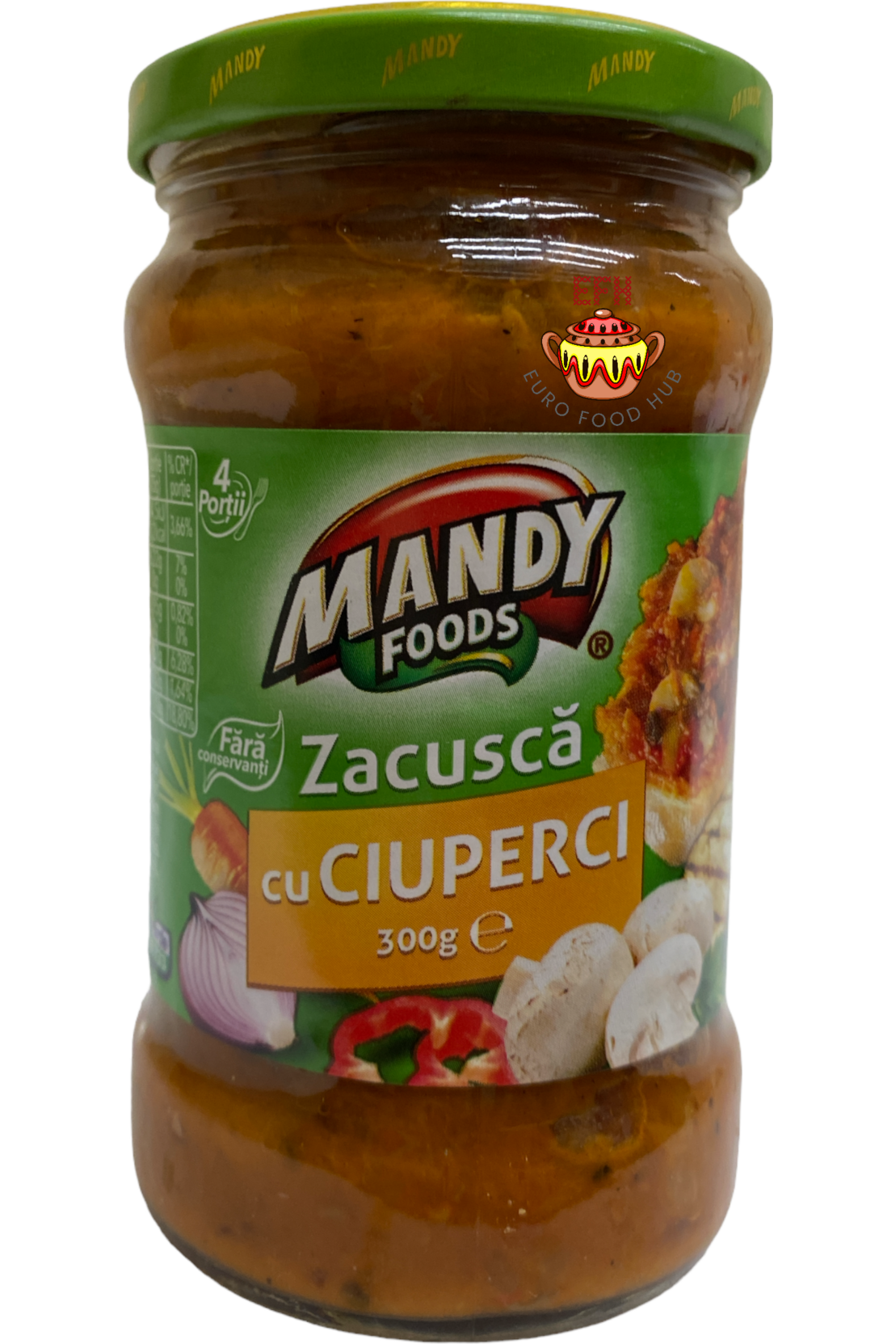 Mandy Foods - Romanian Zacusca - with Mushrooms
