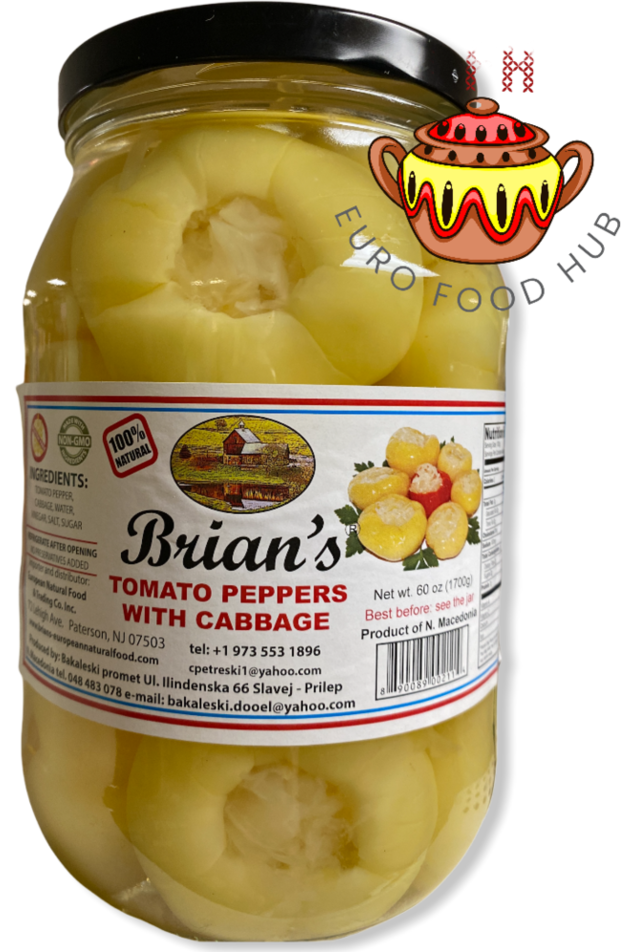 Brian’s Tomato Peppers with Cabbage - 1.7kg