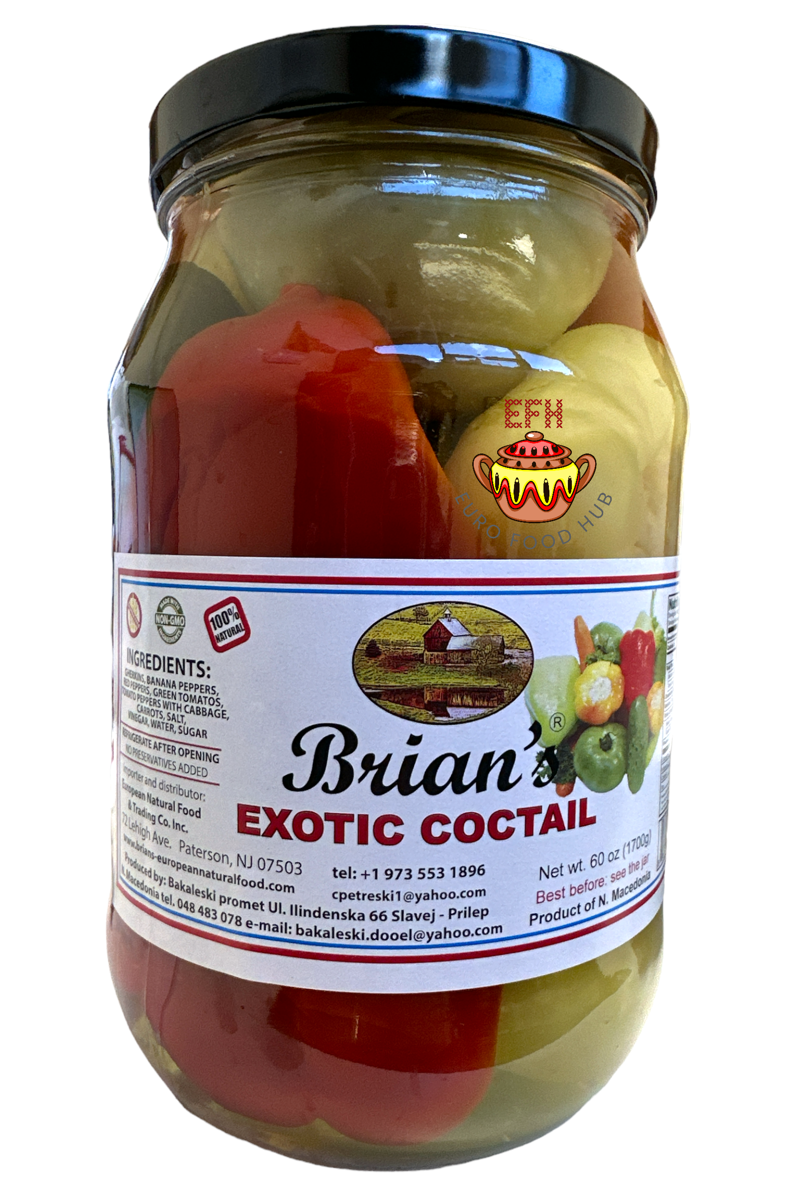 Brian’s Exotic Cocktail Salad - 1700g - Best by 11.8.2024