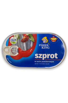 Sprats in Tomato Sauce - Fisher King - 170g